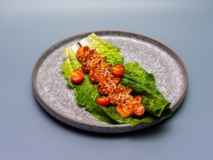 Шашлык из тигровой креветки Шашлык из тигровой креветки