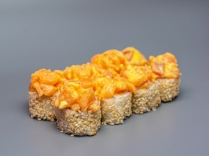 Тар-Тар манго лосось Тар-Тар манго лосось