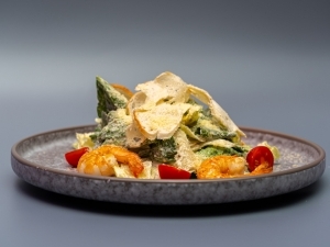 Цезарь с креветкой Цезарь с креветкой