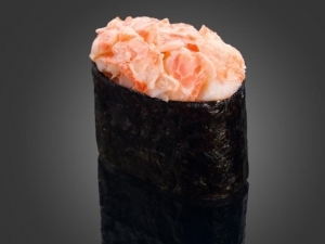 Гункан спайси креветка Гункан спайси креветка