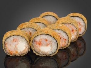 Криспи ролл с тигровой креветкой Криспи ролл с тигровой креветкой