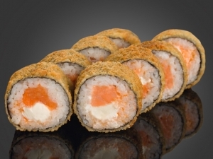 Криспи ролл с лососем Криспи ролл с лососем