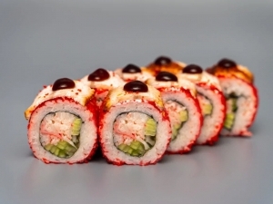 Калифорния с угрем Калифорния с угрем